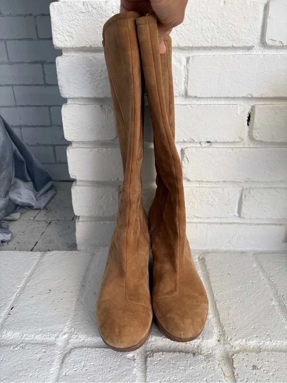 Tan Suede Boots